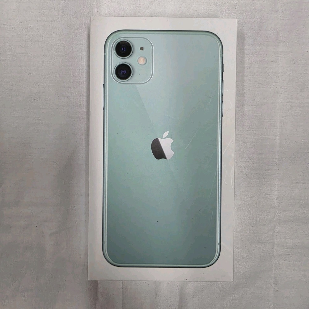 Apple iPhone 11 Green 128GB Box ONLY Original Retail Packaging